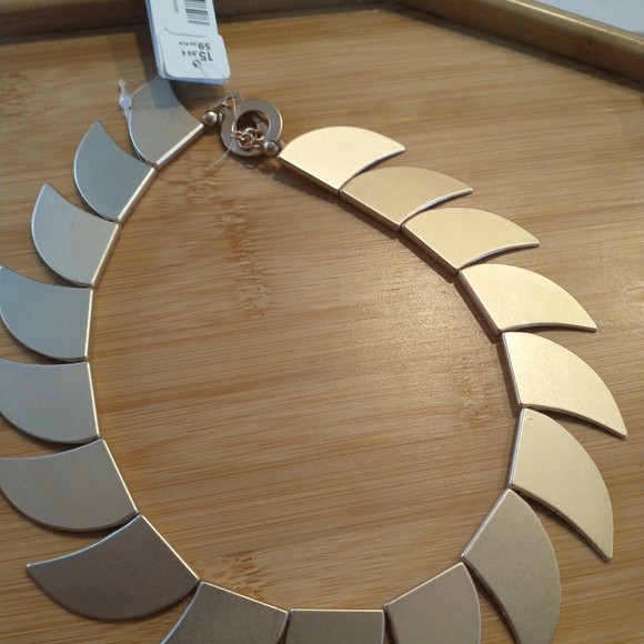 Parfois Matt Golden Necklace, earrings New With Tags. Jewelry Accessories - Picture 7 of 14